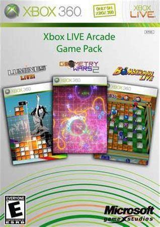 Xbox Live Arcade Game Pack (Game) - Giant Bomb