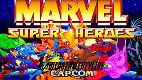 Marvel Super Heroes [PS1] - Gameplay - YouTube