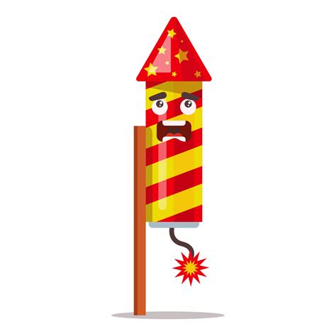 cartoon firecracker concept 2327559 Vector Art at Vecteezy