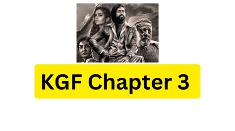 KGF Chapter 3 Release Date, Chapter 3 Teaser, Storyline, Actors ...