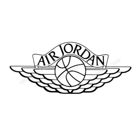 Jordan lasered wings Logos | Wings logo, Jordans, Coloring pages