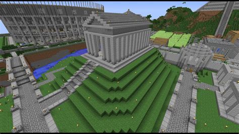 Minecraft Roman Temple - YouTube