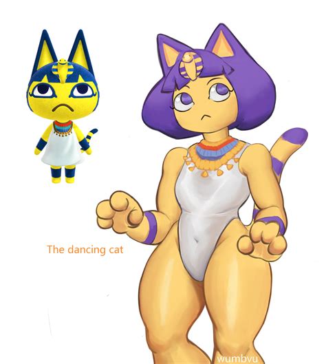 Ankha from animal crossing by Wumbver on Newgrounds