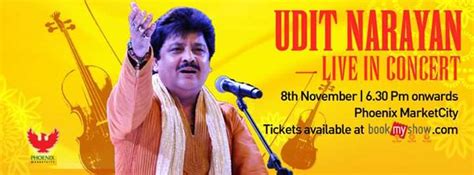 Udit Narayan Live in Concert at Phoenix Marketcity Bangalore | Events ...