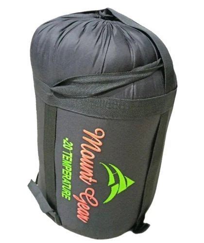 Polyester Black Mount Gear Waterproof Sleeping Bag, Size: 85x220cm at ...