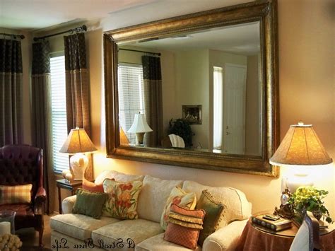 Large Decorative Wall Mirror For Living Room