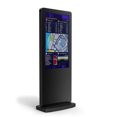 Freestanding Interactive Touch Screen | Digital Display | Luminati