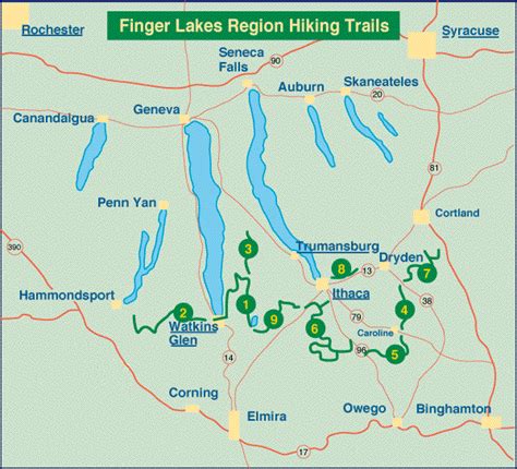 Finger Lake Maps