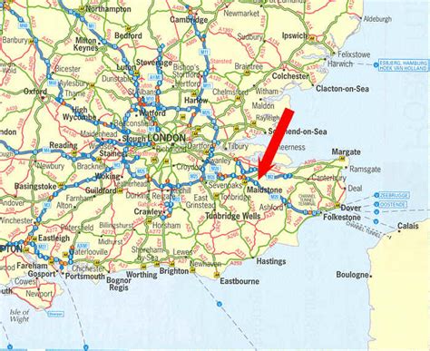 Maidstone Map - United Kingdom