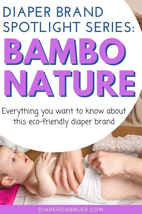 Diaper Brand Spotlight Series: Bambo Nature in 2021 | Mom advice ...