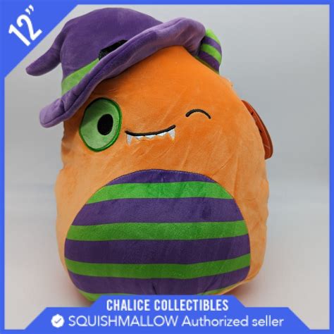 Squishmallow Kellytoy Plush Halloween 2023 Charlton as Wizard 12 ...