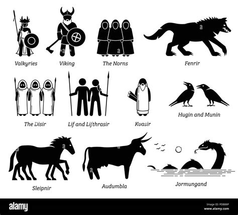 Myths and monsters Stock Vector Images - Alamy