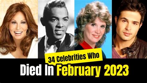 34 Celebrities & Famous People Who Died In FEBRUARY 2023 - Vcbela