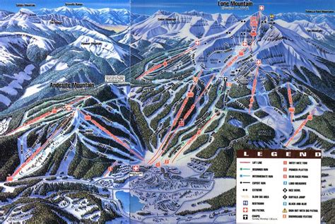 Big Sky Trail map - Freeride