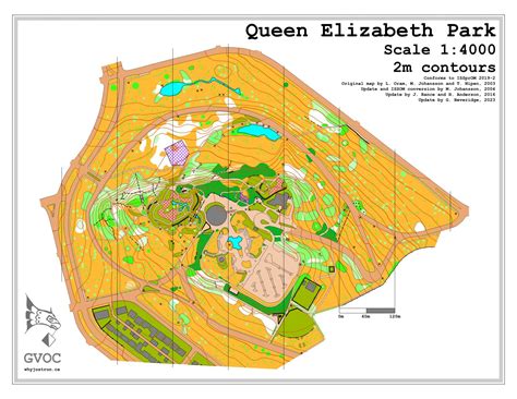 Queen Elizabeth Park Vancouver Map | Cities And Towns Map