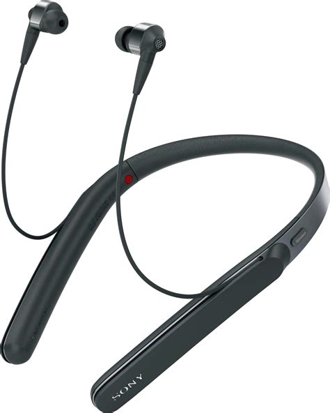 Best Buy: Sony 1000X Premium Wireless Noise Cancelling Behind-the-Neck ...