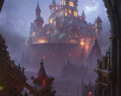 photography giant castle, deep focus, d & d, fantasy, | Stable Diffusion