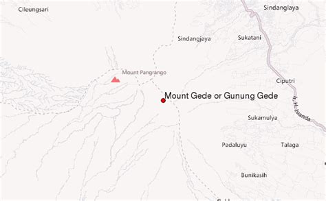 Mount Gede or Gunung Gede Mountain Information