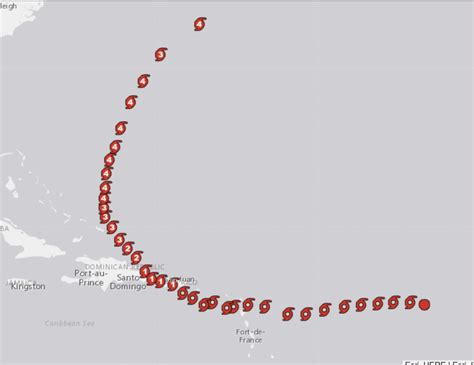 MAP: Tracking the path of Hurricane Fiona | PBS News