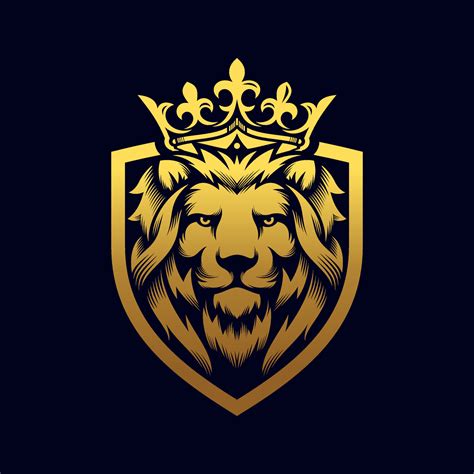 Luxury Golden Royal Lion King logo design inspiration 6735568 Vector ...