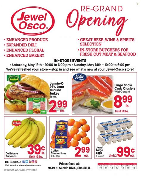 Jewel Osco (IL) Weekly Ad Flyer Specials May 10 to May 16, 2023