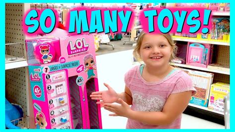 Toy Shopping at Target For LOL Dolls-LOL Surprise Dolls Opening - YouTube