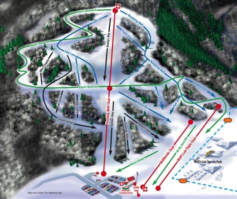 Utah Ski Maps | Nordic Valley Ski Resort Trail Map