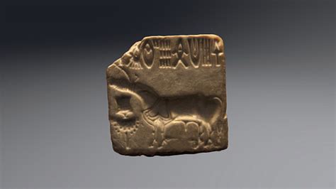 Seal from Mohenjo-daro (3D Image) - World History Encyclopedia