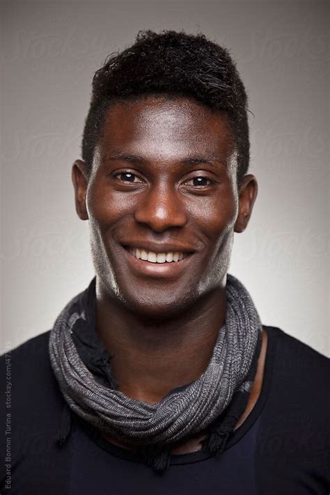 "Portrait Of A Normal Black Man Smiling" by Stocksy Contributor ...