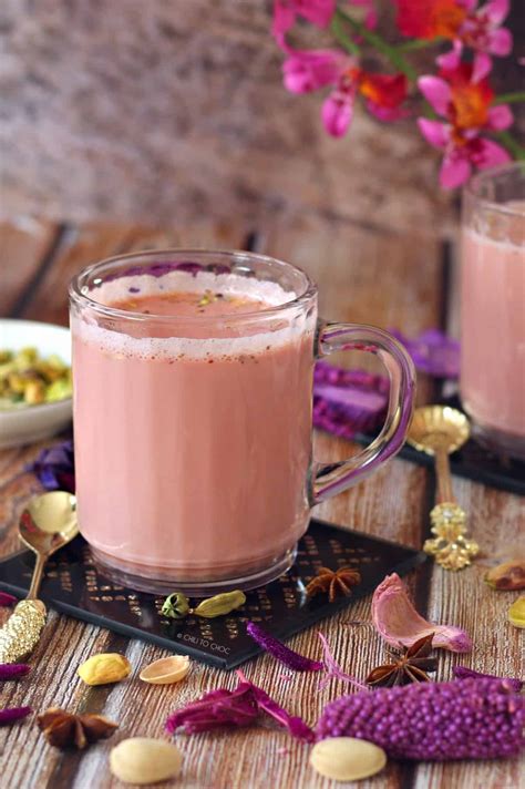 Kashmiri Pink Chai (Noon Tea) - Chili to Choc