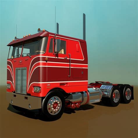 352 Semi Truck 3D model | CGTrader