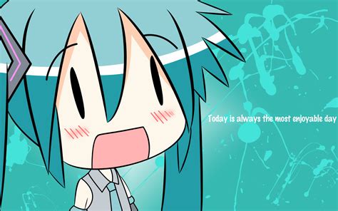 Chibi Miku Wallpapers - Wallpaper Cave