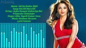 dil ka rishta movie posters - Tafuta na Google in 2020 | Movie posters ...