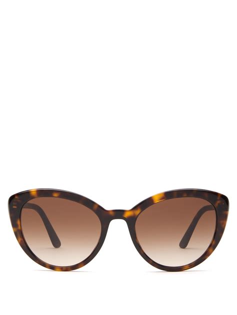 Prada - Cat-Eye Tortoiseshell-Acetate Sunglasses | ABOUT ICONS