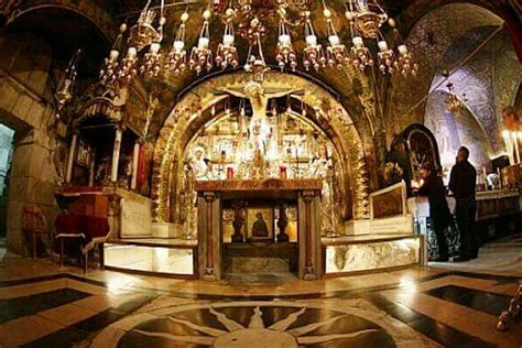 Church of the Holy Sepulchre’s ancient altar rediscovered, researchers ...