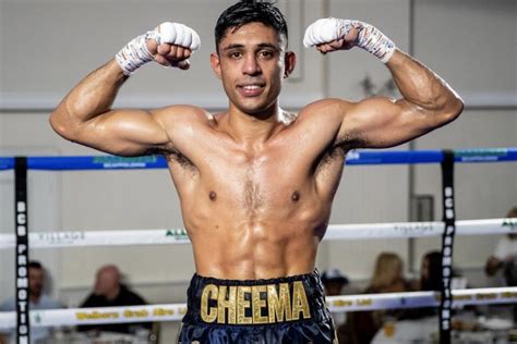 Professional boxer Dylan Cheema wins the BOXXER Series Lightweight ...