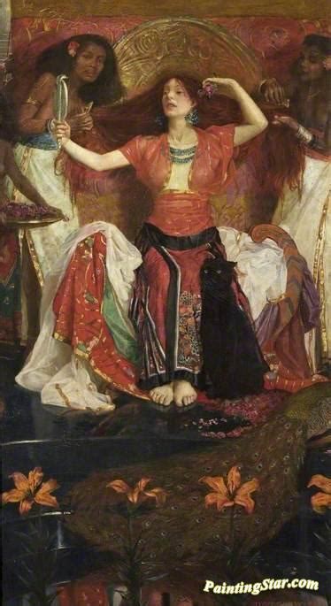 Jezebel Artwork By John Byam Liston Shaw Oil Painting & Art Prints On ...