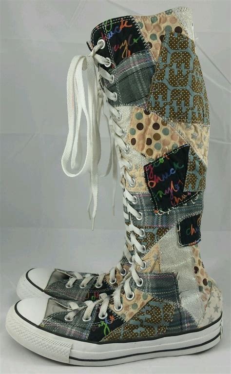 Pin by Victor Benson on Clothing ideas | Funky shoes, Converse boots ...