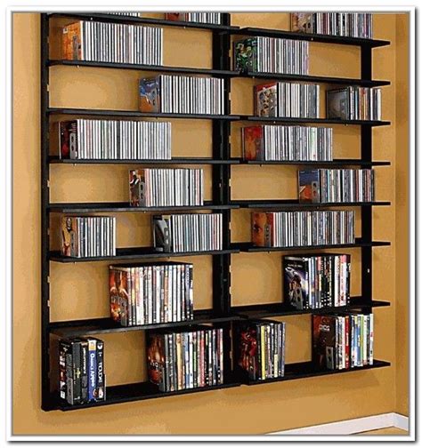 Wall Mounted Cd Storage Shelves