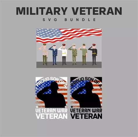 Big Military SVG Files Bundle – MasterBundles