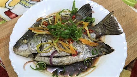 Steamed Whole Fish | Steamed fish, Fish recipes, Fish