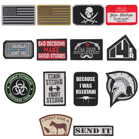 Buy Morale Patches | Embroidered Patches Hook & Loop Funny Patches for ...