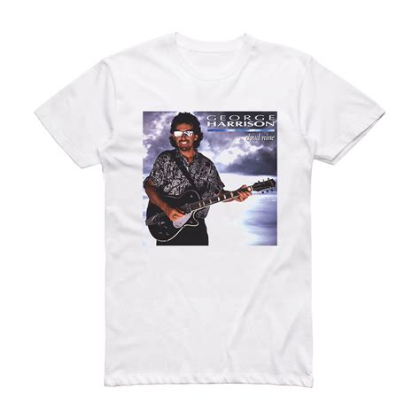 George Harrison Cloud Nine Album Cover T-Shirt White – ALBUM COVER T-SHIRTS