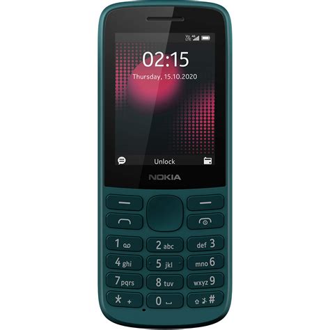 Nokia 215 4G Dual SIM 4G Phone with Long Battery Life, Multiplayer ...