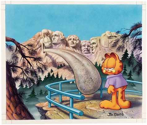 GARFIELD PUZZLE ORIGINAL ART BY JIM DAVIS STUDIO., in Hake's Auctions's ...