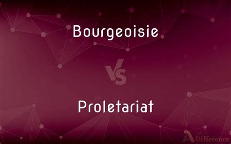 Bourgeoisie vs. Proletariat — What’s the Difference?