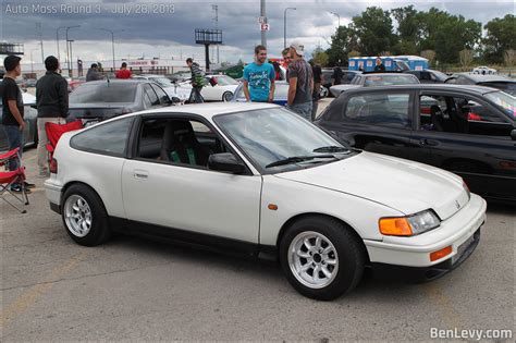 White Honda CRX - BenLevy.com