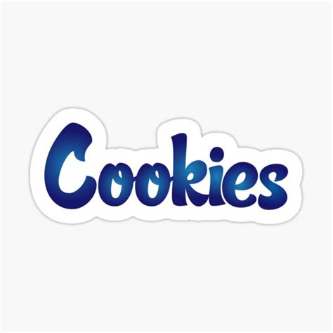 "Cookies" Sticker for Sale by Zero0511 | Redbubble