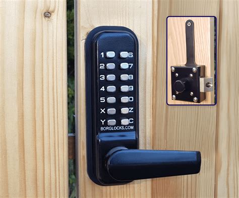 The perfect lock for your wooden gate – BL4409. Borg Locks