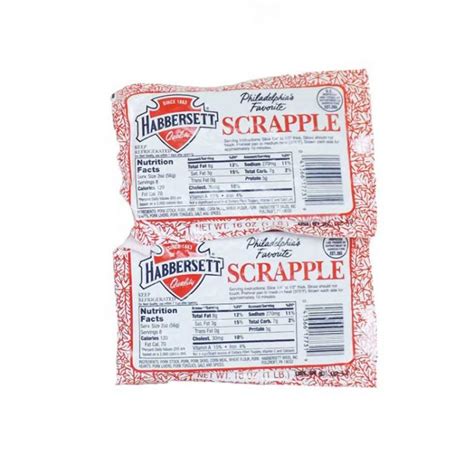 2 LBS of Habbersett Philadelphia Scrapple – (2 DAY TRANSIT ONLY ...